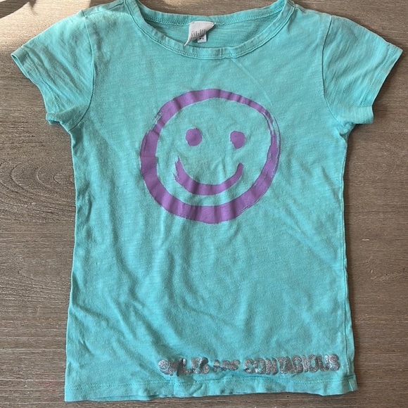 Crewcuts Shirts & Tops Crewcuts Tee With Smiley Face Logo Poshmark